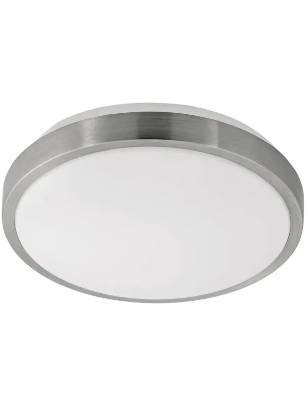 Occasione Plafoniera a led moderna bianca e nickel GL0953