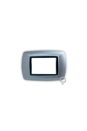 Affare Placca life alluminio chiaro 3 posti living 2983ac elettrocanali