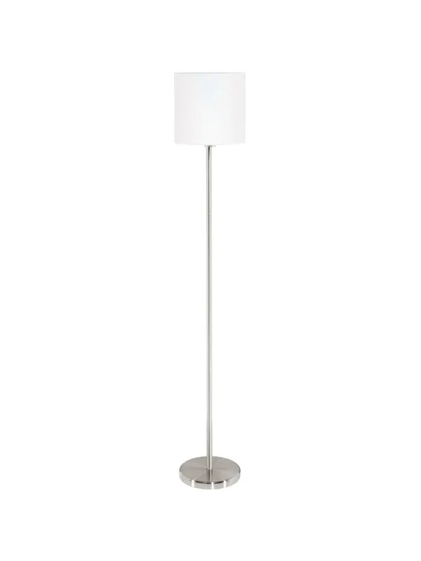 Piantana moderna in tessuto 1 luce bianca GL1015 Promozione Esclusiva
