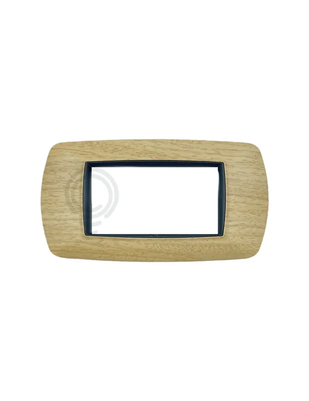 Miglior Prezzo Placca life living classic 3 fori colore betulla 2983bt elettrocanali
