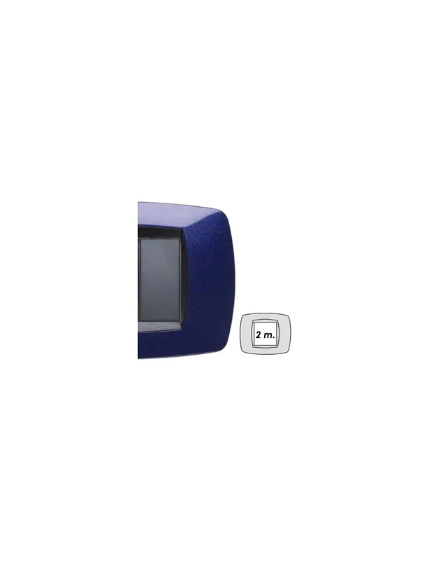Placca modo 2 posti blu vio 39tc362 master Saldi
