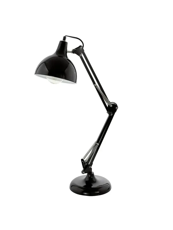 Pagamento Sicuro Lampada da studio moderna nera 1 luce GL1085