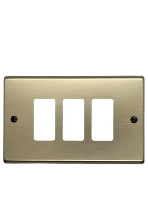 Compra Oggi Stesso Placca alluminio bronzo 3fori magic su 503E 351/3