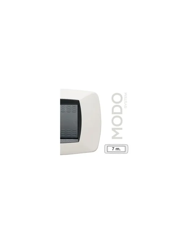 Placca modo 7 posti bianco perla 39tc307 master Offerta