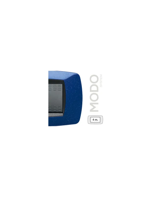 Affare Placca modo 4 posti blu vio 39tc364 master