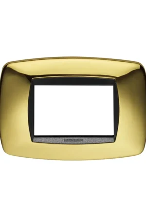 Promozione Esclusiva Placca modo placca 3 posti oro cromato