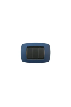 Promo Stagionale Placca modo placca 3 posti blu soft