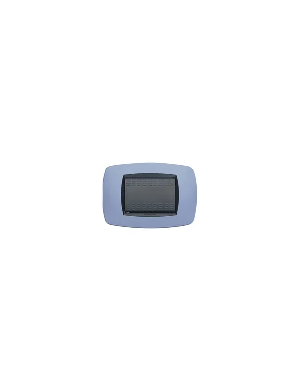 Must-Have Placca modo placca 3 posti azzurro soft
