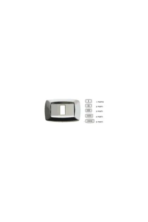 Compra Online Placca modi5 posti argento md225 master