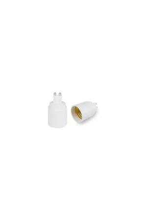Prezzo Conveniente Adattatore riduzione da g9 a e27 edison bianco