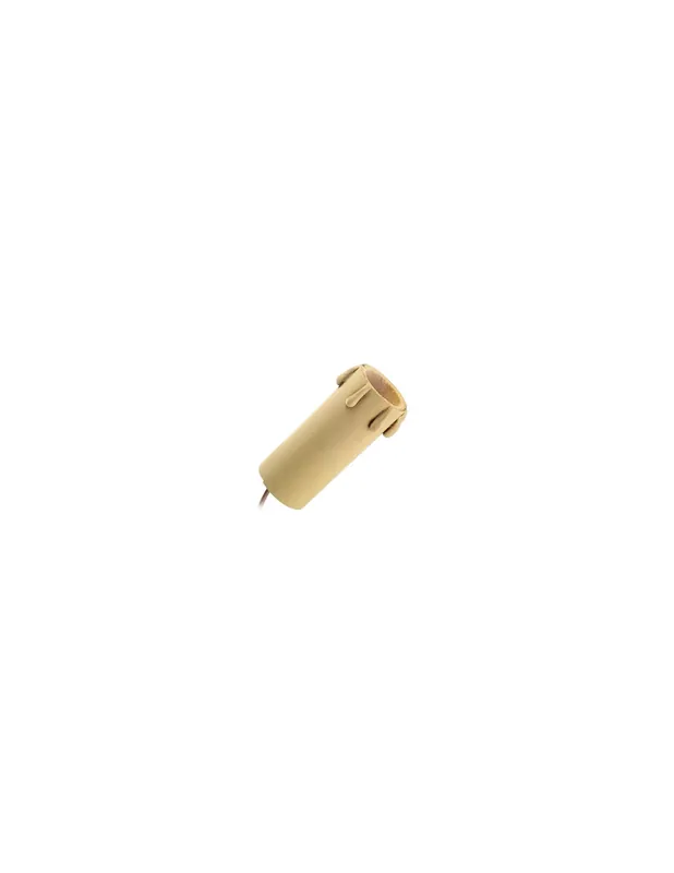 Portalampada candela legno antico legno e14 25x60 502506a1c06 Miglior Prezzo