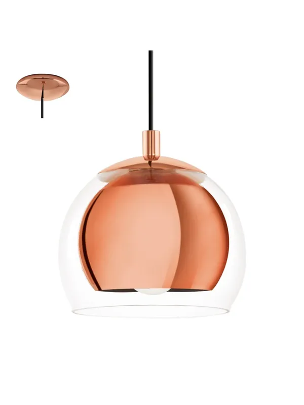 Lampadario moderno rame 1 luce GL1183 Offerta Limitata