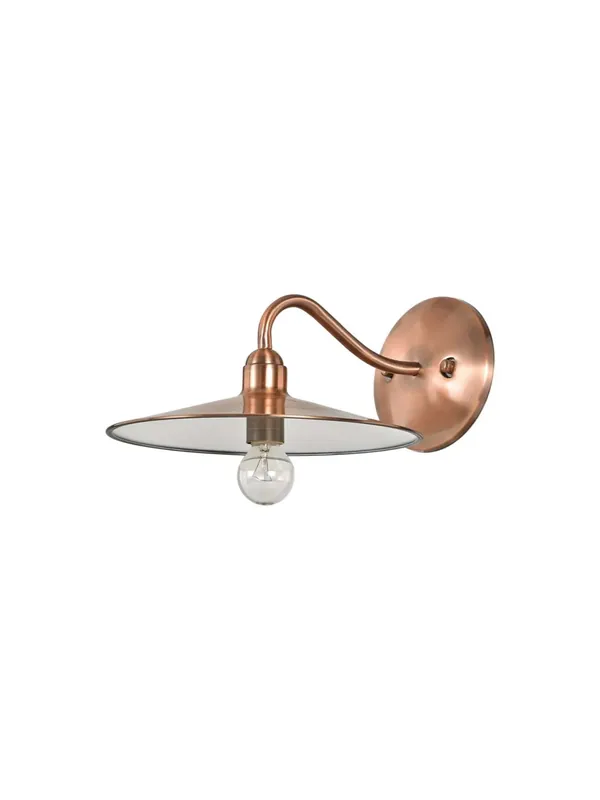 Applique rustico classico 1 luce rame DL1199 Occasione