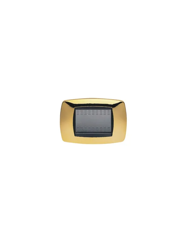 Placca modo 3 posti ottone 39tc213 master Professionale