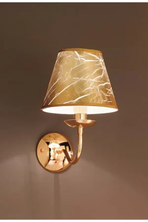 Applique classico con paralume 1 luce DP017 Reso Gratuito