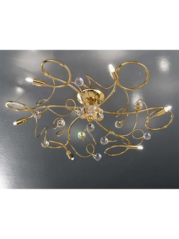 Plafoniera classico con sfere in cristallo 6 luci DP018 Nuovo Arrivo