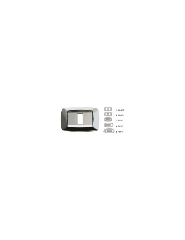 Reso Gratuito Placca modi1 posto argento md221 master
