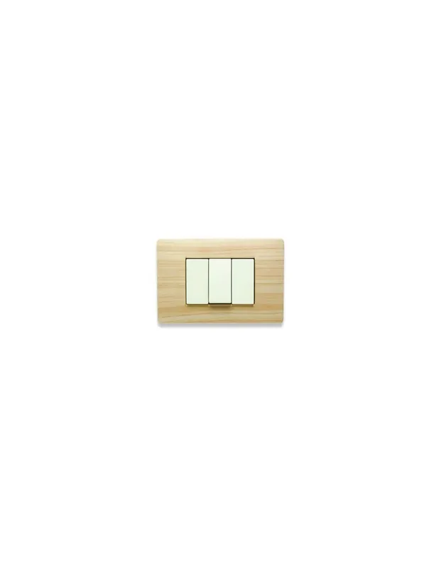 Offerta Lampo Mix placca 4 posti essenza cricket 21mx444 master
