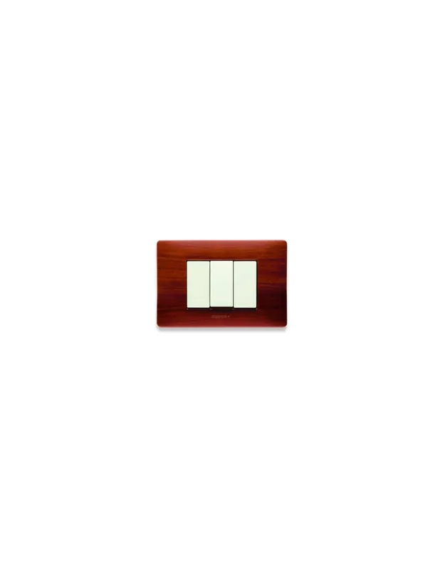 Miglior Prezzo Mix placca 7 posti essenza cherry