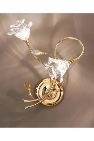 A Buon Prezzo Applique contemporaneo cristallo 2 luci DP032