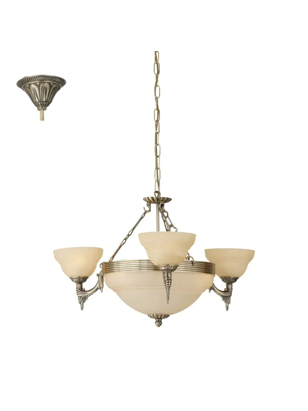 Lampadario classico 6 luci bronzo GL1290 Non Perdere