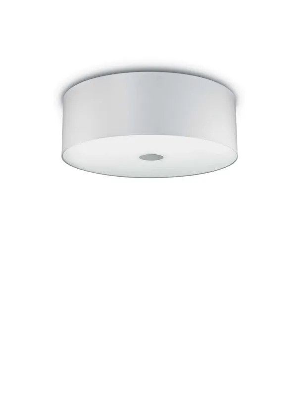 Prezzo Scontato Plafoniera in tessuto 5 luci moderna bianca DL1253