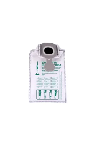 Acquista Ora Sacchetti ricambio adattabile per aspirapolvere VK7 Folletto 6pz
