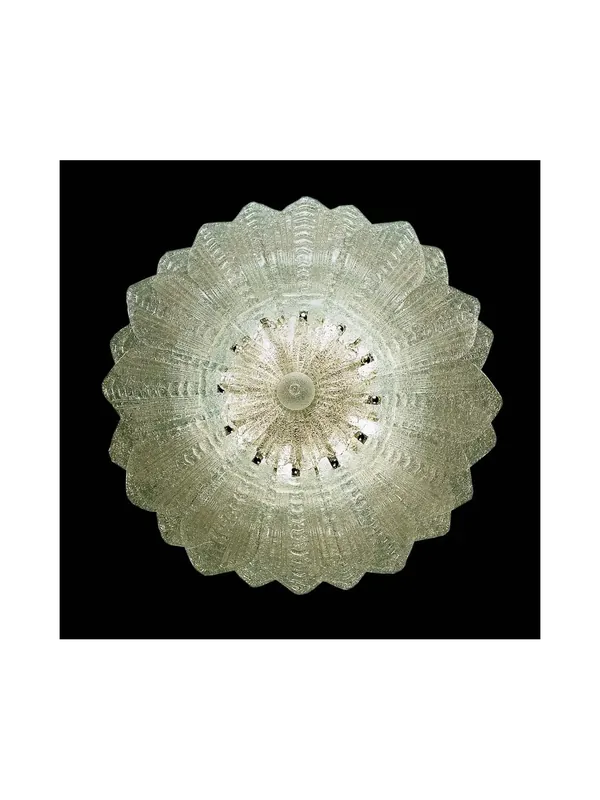 Offerta Lampo Plafoniera 12 foglie graniglia 5 luci BGA 464/12F