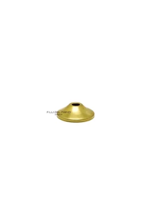 Copricentro lampadari liscio ottone 100mm Di Tendenza