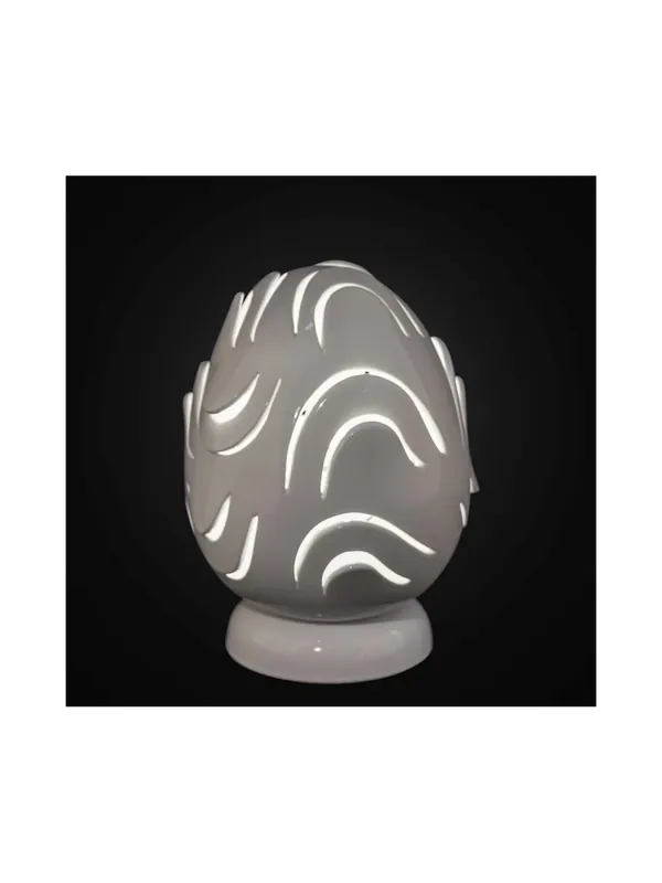 Prezzo Scontato Lume grande in ceramica traforata 1 luce BGA 2765-LG
