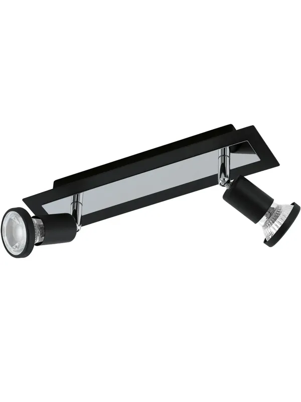 Applique moderno spot a led nero GL1450 Compra Oggi Stesso