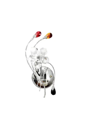 Applique moderno cristallo colorato 1 luce DP087 Nuova Collezione