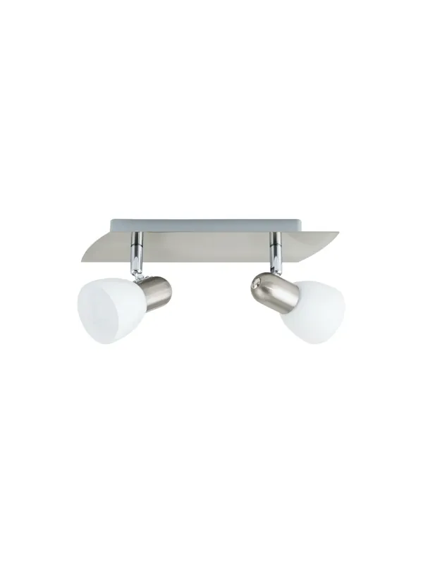 Applique moderno spot a 2 luci nickel GL1478 Nuovo Arrivo
