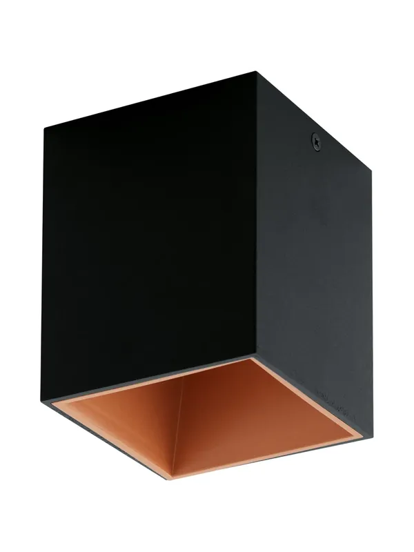 Faretto moderno a led nero e rame GL1488 Prezzo Ridotto