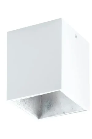 Vendita Finale Faretto moderno a led bianco e argento GL1494