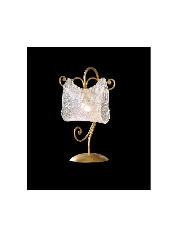 Affare Lumetto classico ferro battuto 1 luce BGA 1222