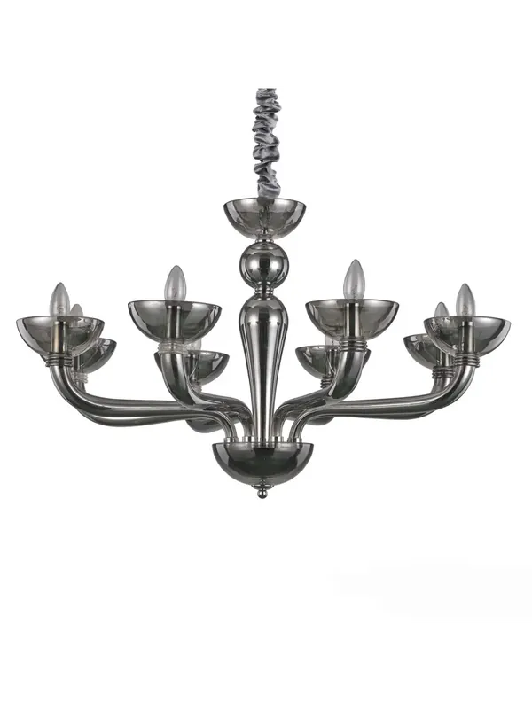 Super Prezzo Lampadario moderno 8 luci in vetro soffiato DL1456