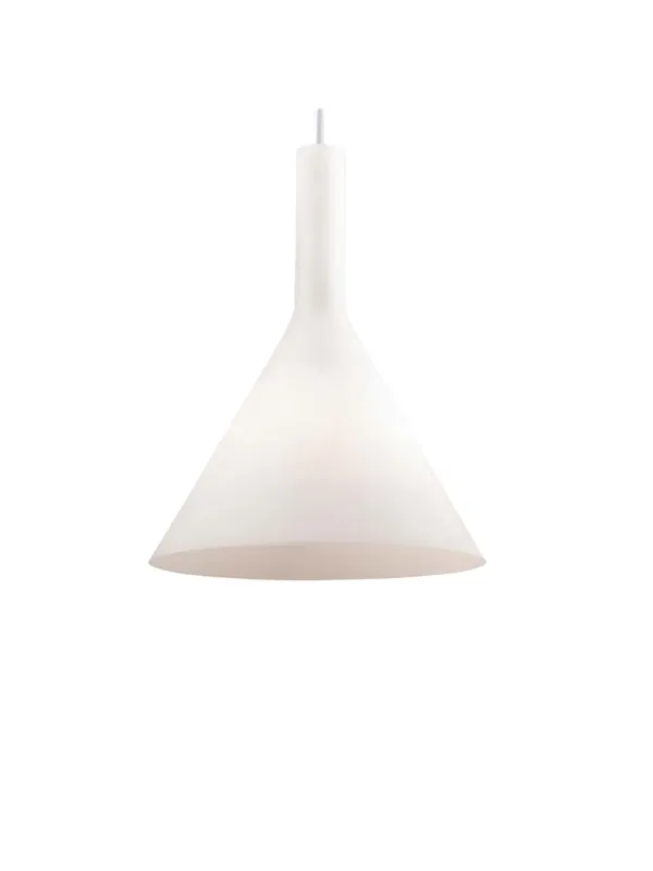 Promozione Lampadario moderno in vetro bianco DL1464
