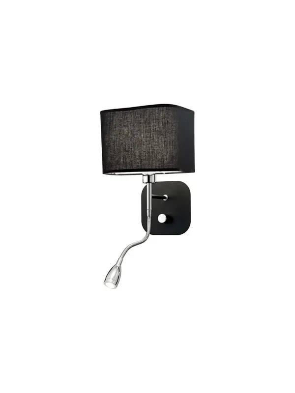 Applique moderno tessuto nero DL1489 Ultima Occasione