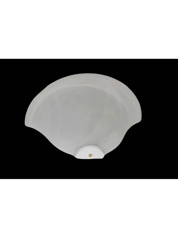 Applique classico in vetro 1 luce Duna Bianco Ultimissimo Modello