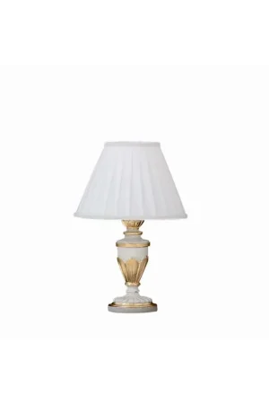 Vendita Finale Lumetto 1 luce classico in legno foglia oro DL1506
