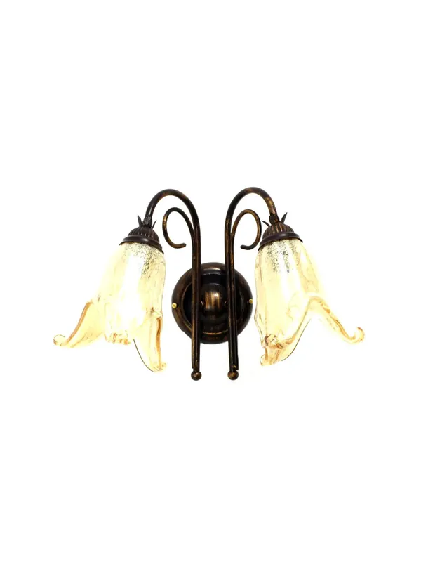 Occasione Applique classico in ferro battuto 2 luci Elisa