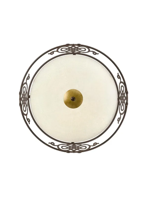Prezzo Conveniente Plafoniera classica ferro battuto 2 luci GL1560