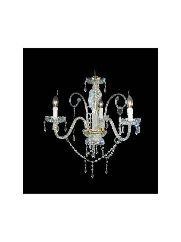 Subito Disponibile Lampadario classico in cristallo 3 luci BGA 1064