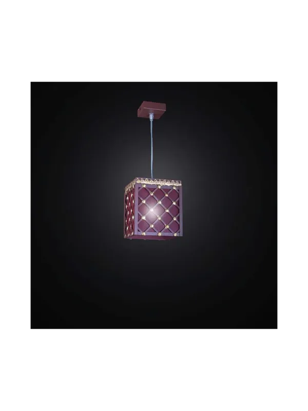 Lampadario contemporaneo in ferro battuto 1 luce BGA 2552/P Pagamento Sicuro