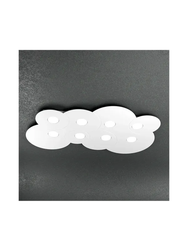 Plafoniera moderna 8 luci design tpl 0571 Affare