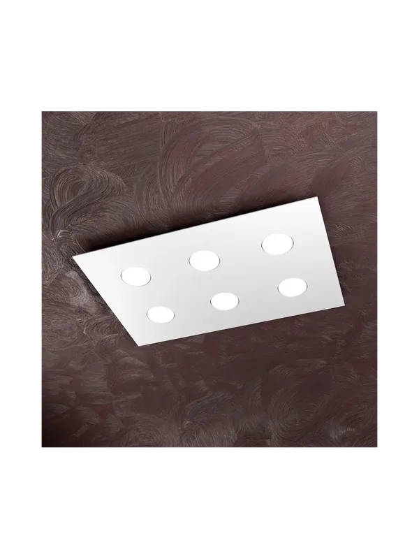Plafoniera moderna 6 luci design tpl 0549 Compra Online