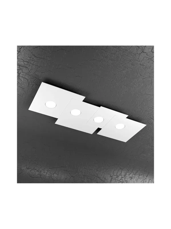 Saldi Plafoniera moderna 4 luci design tpl 0589