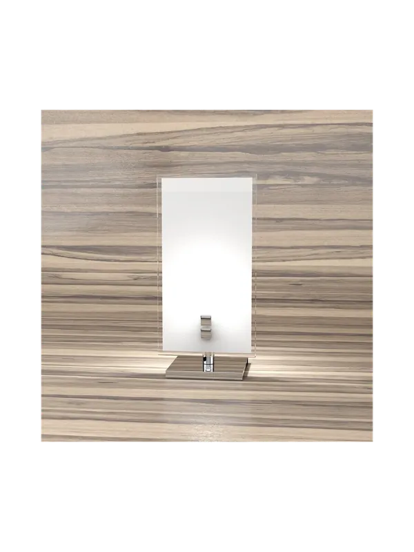 Lumetto moderno 1 luce con vetro design tpl 0514 Offerta Del Giorno