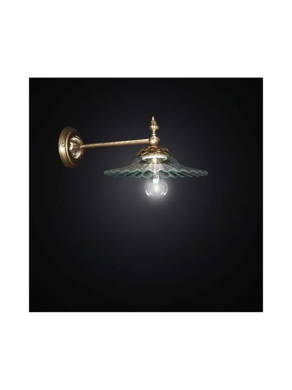 Applique classico in ottone 1 luce BGA 2437-A20 Affare